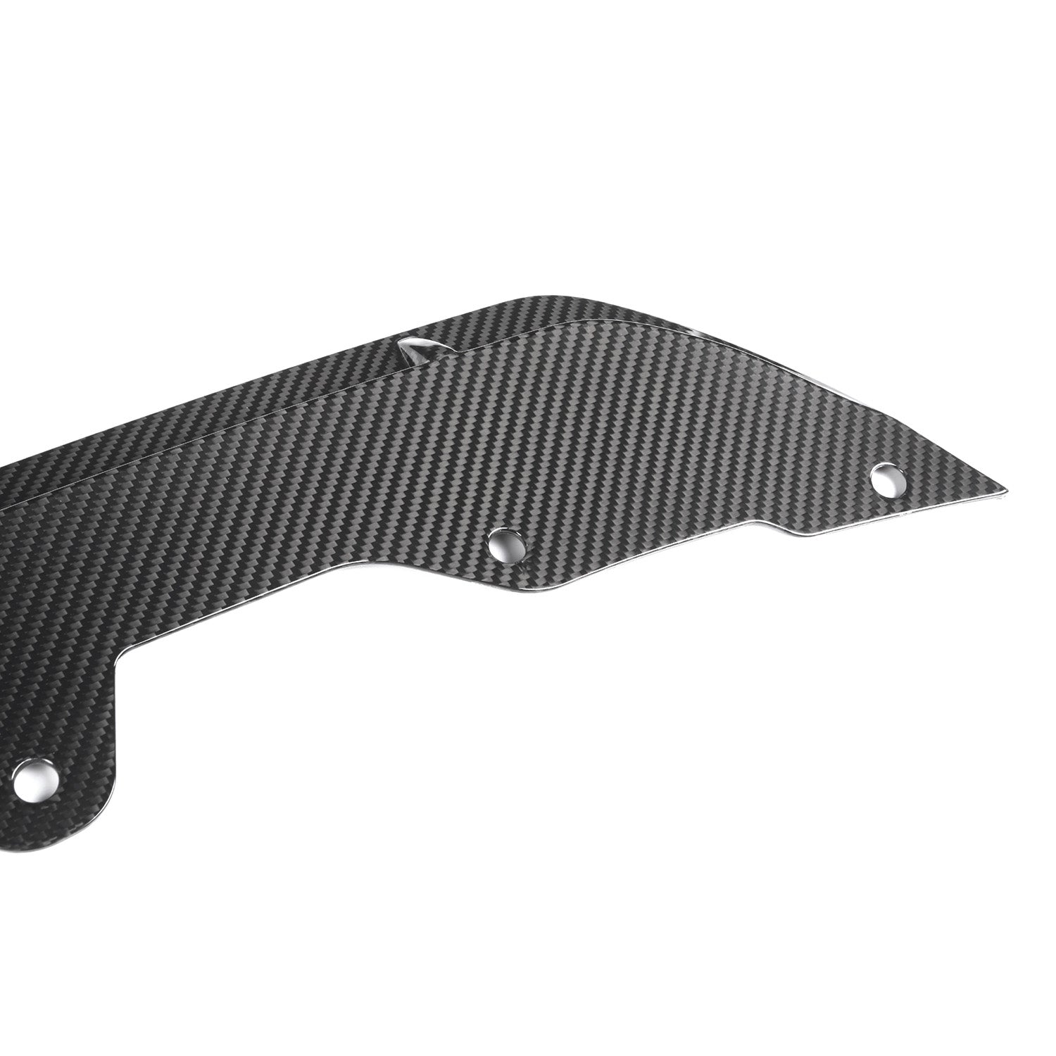 MHC+ BMW M5 Pre LCI Centre Front Splitter In Pre Preg Gloss Carbon Fibre (F90)-CCO