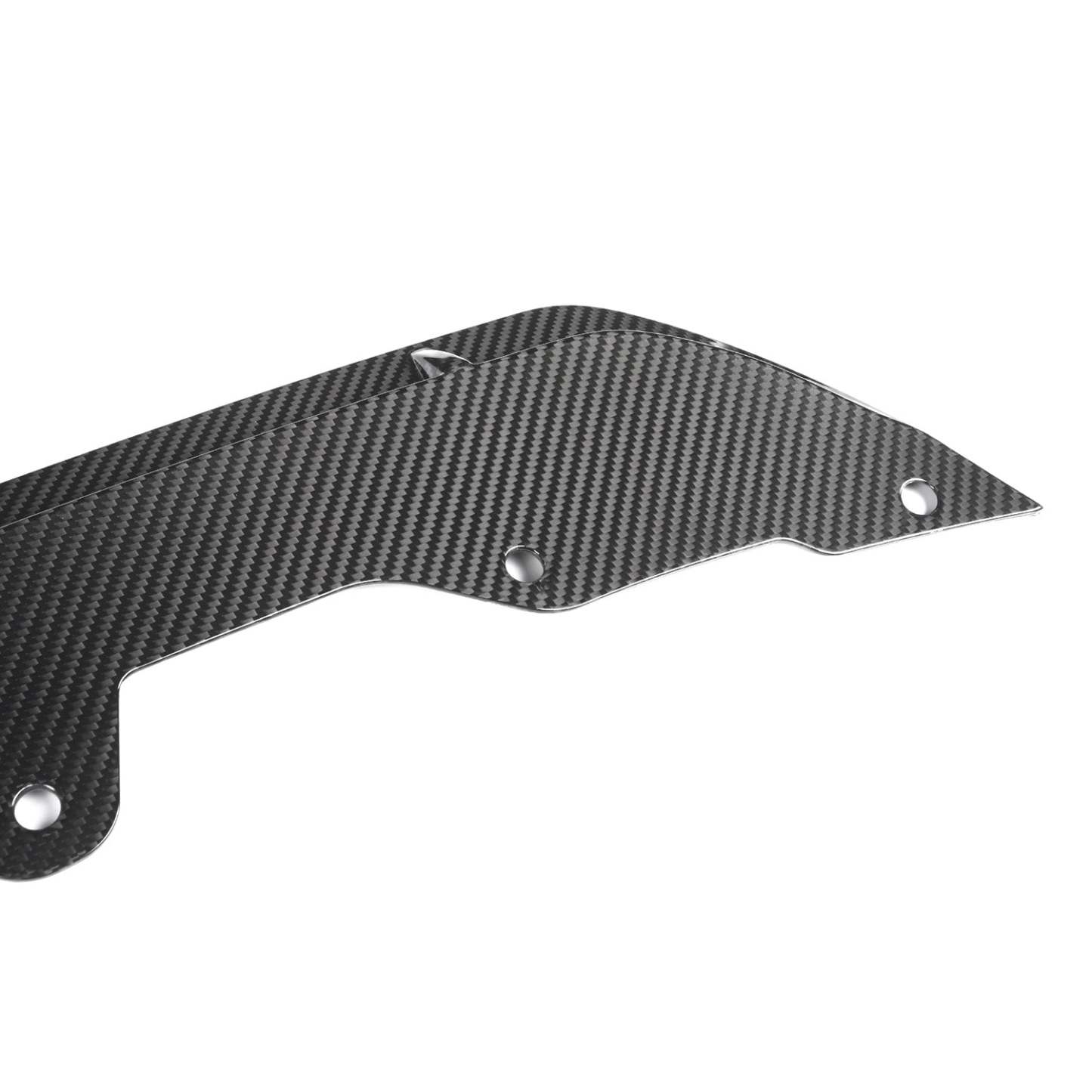 MHC+ BMW M5 Pre LCI Centre Front Splitter In Pre Preg Gloss Carbon Fibre (F90)-CCO