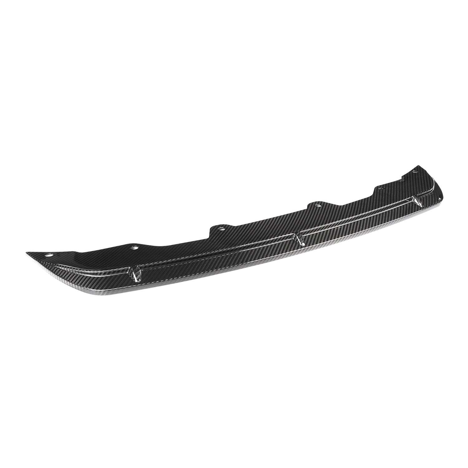 MHC+ BMW M5 Pre LCI Centre Front Splitter In Pre Preg Gloss Carbon Fibre (F90)-CCO