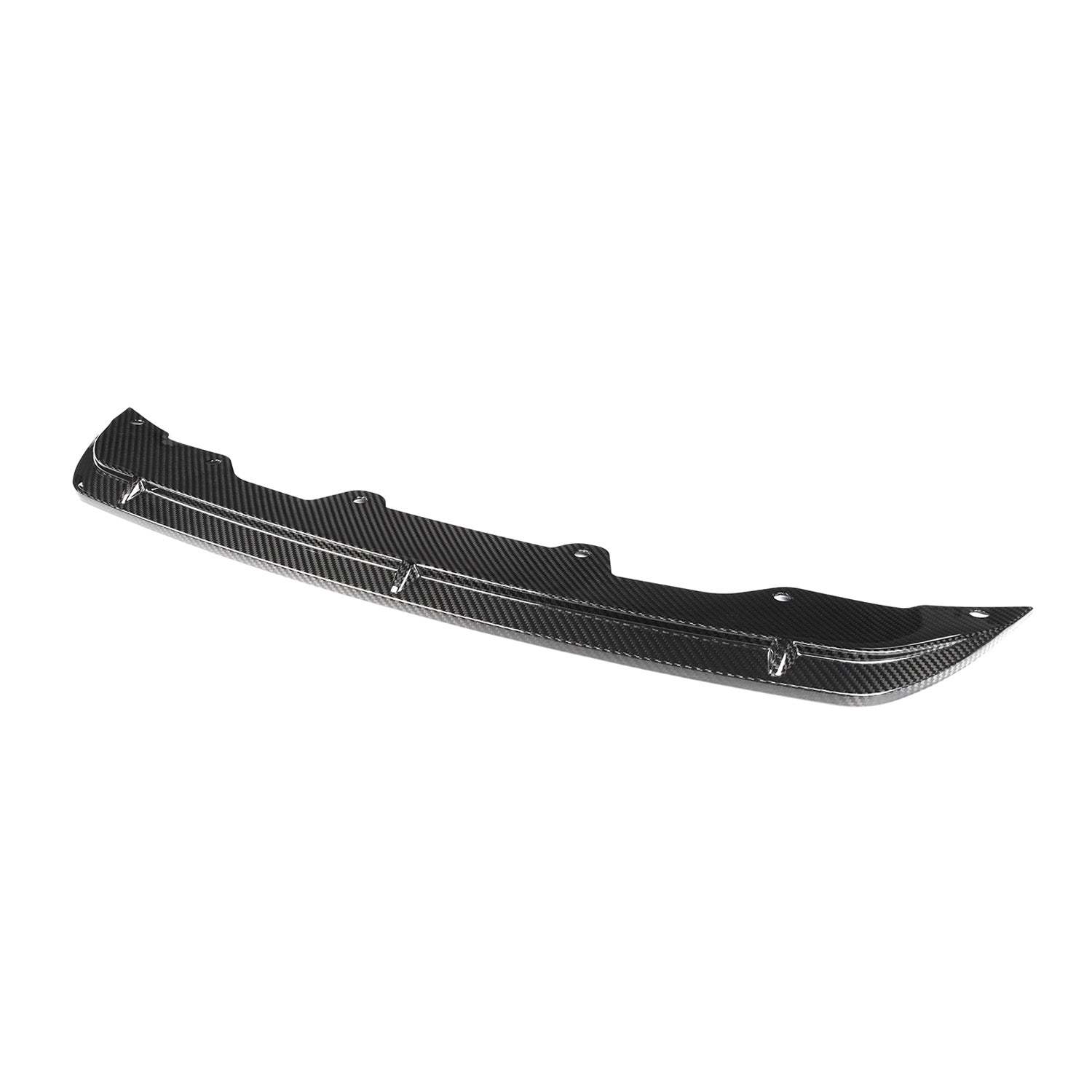 MHC+ BMW M5 Pre LCI Centre Front Splitter In Pre Preg Gloss Carbon Fibre (F90)-CCO