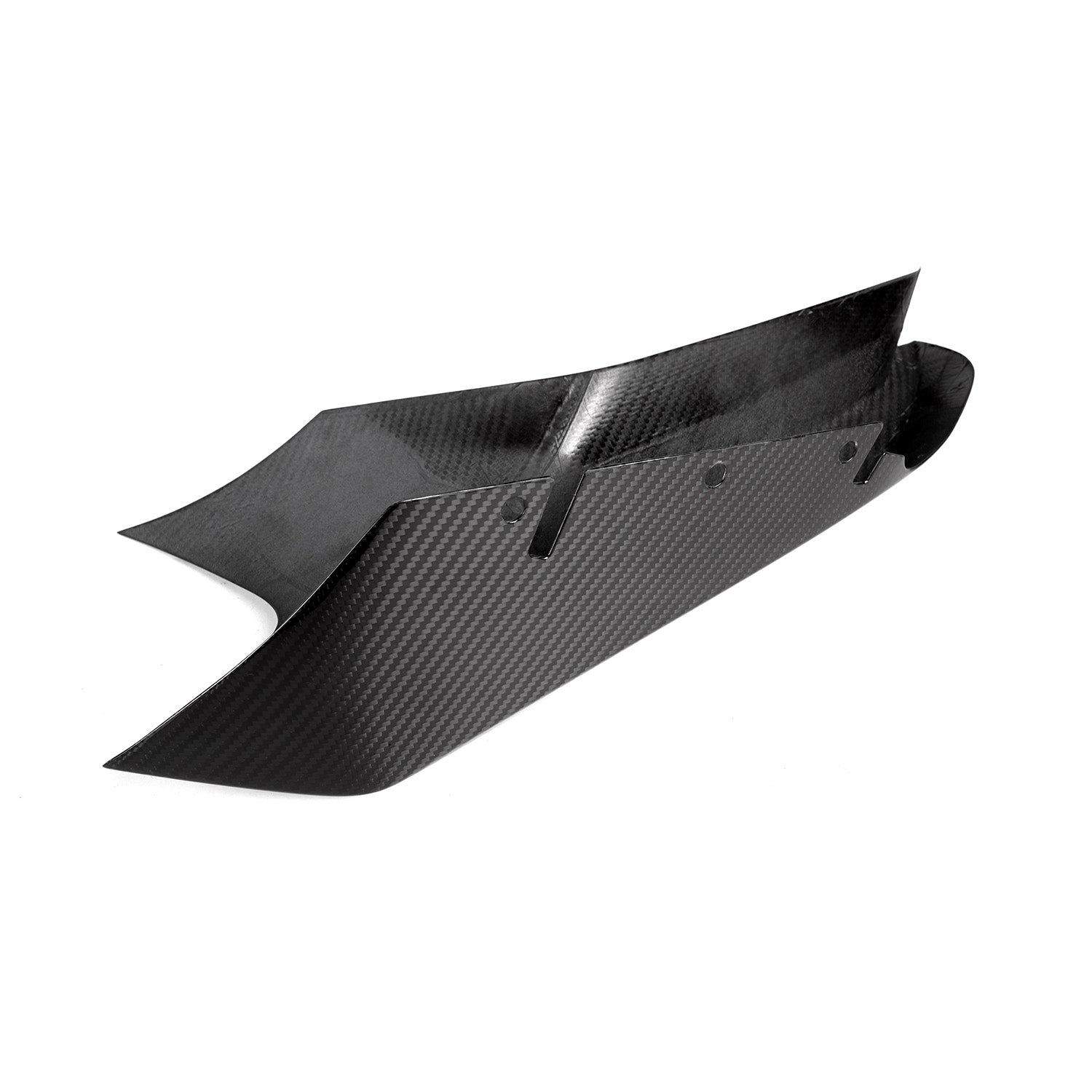 MHC+ BMW M5 Pre LCI Front Bumper Covers In Pre Preg Gloss Carbon Fibre (F90)-CCO
