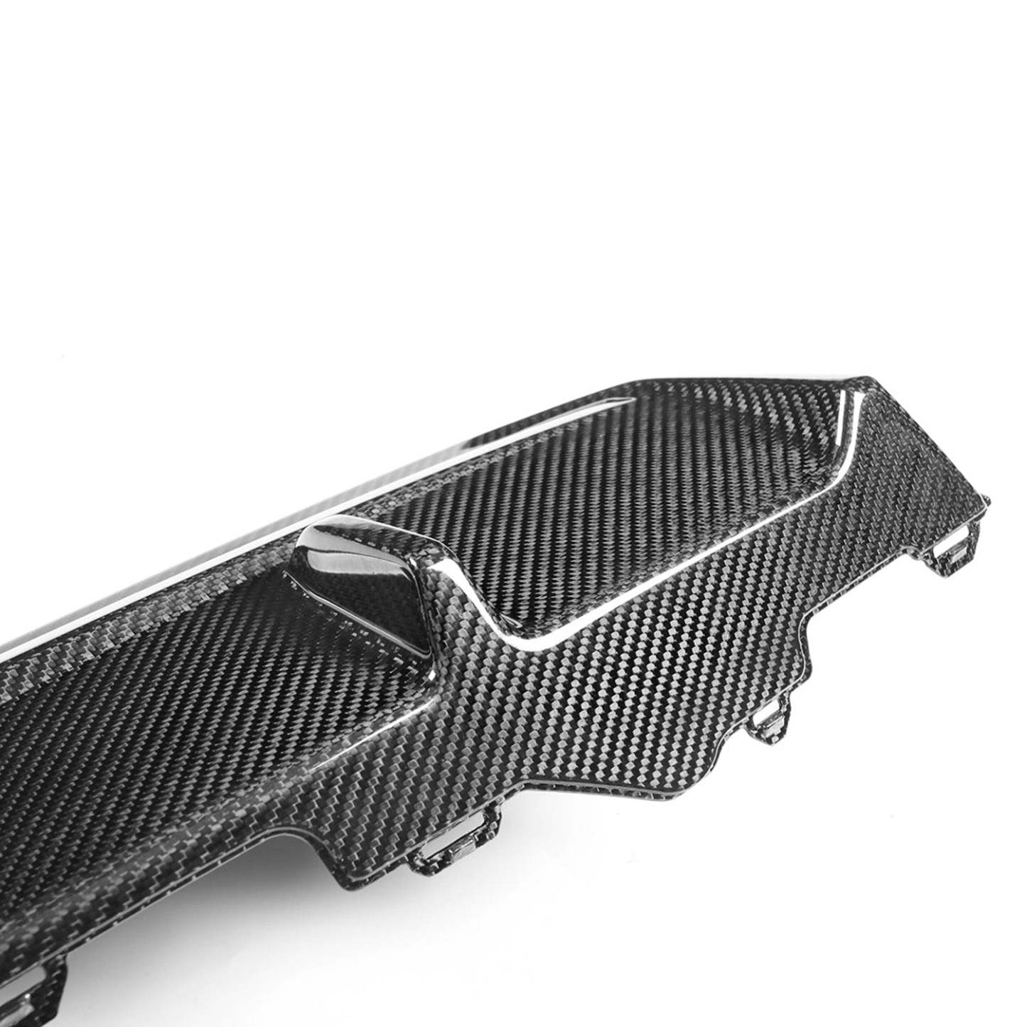 MHC+ BMW M240i Performance Style Rear Diffuser in Pre Preg Carbon Fibre (G42)-CCO