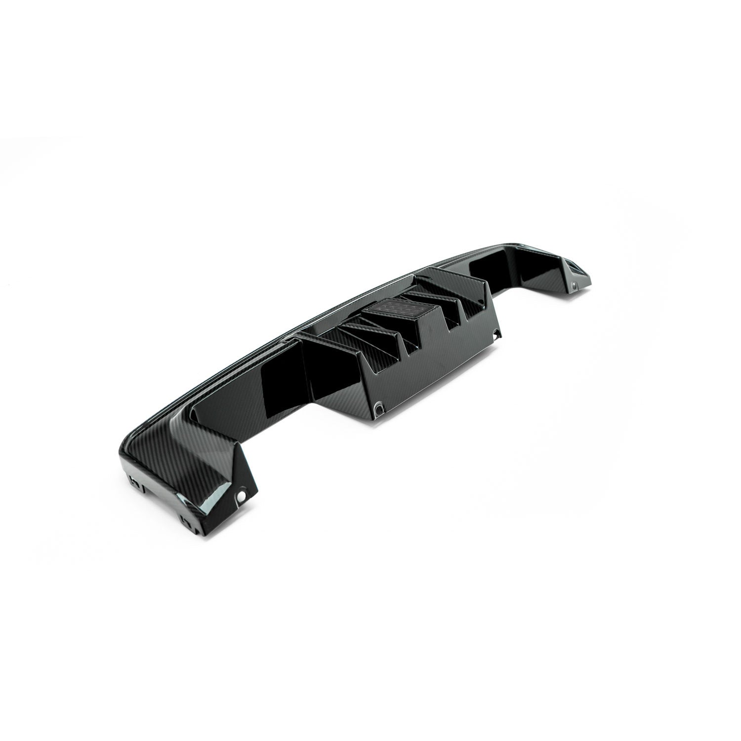 MHC+ BMW M3/M4 DF1 LED Rear Diffuser In Gloss Pre Preg Carbon Fibre (G80/G81/G82/G83)-CCO