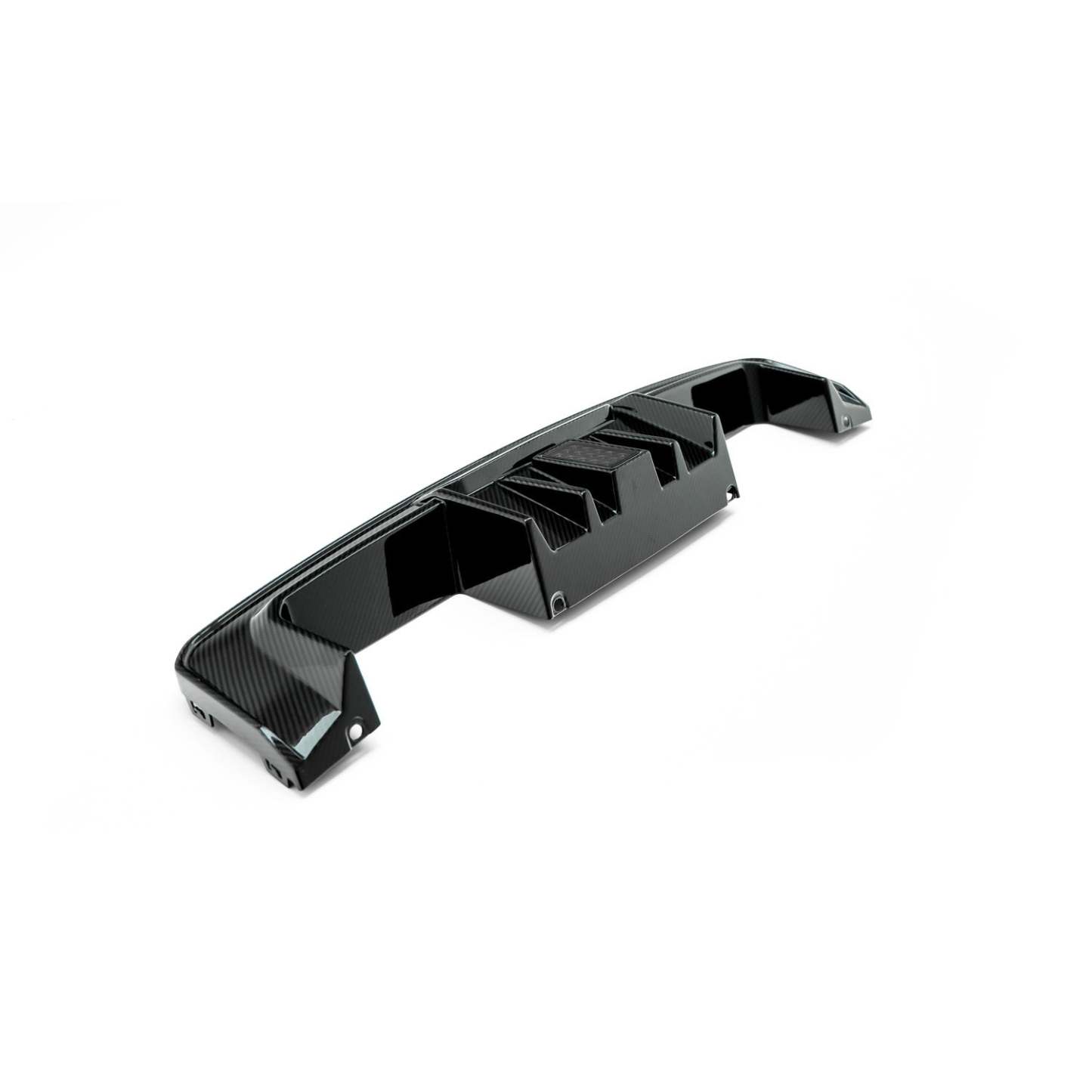 MHC+ BMW M3/M4 DF1 LED Rear Diffuser In Gloss Pre Preg Carbon Fibre (G80/G81/G82/G83)-CCO