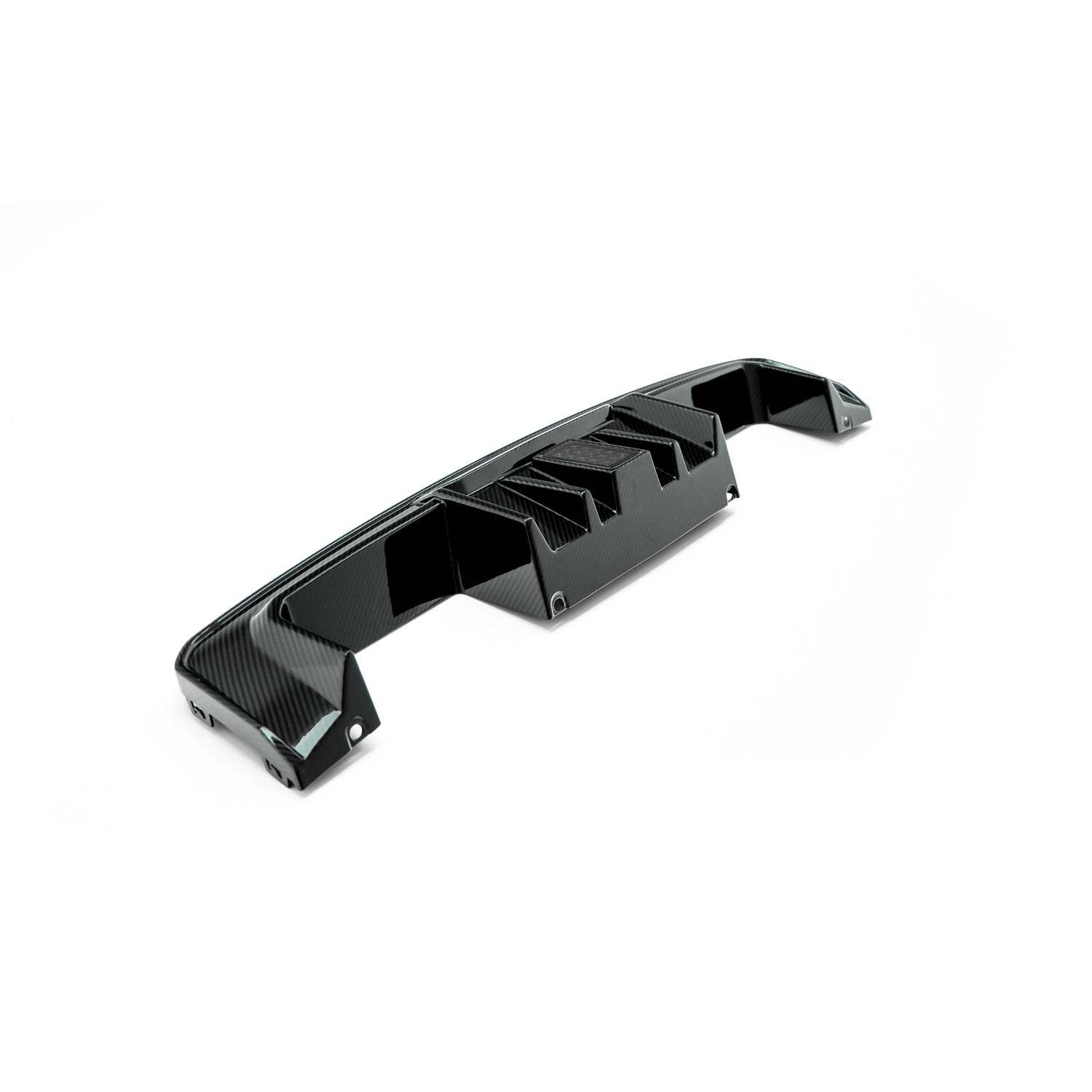 MHC+ BMW M3/M4 DF1 LED Rear Diffuser In Gloss Pre Preg Carbon Fibre (G80/G81/G82/G83)-CCO