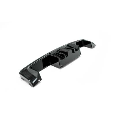 MHC+ BMW M3/M4 DF1 LED Rear Diffuser In Gloss Pre Preg Carbon Fibre (G80/G81/G82/G83)-CCO