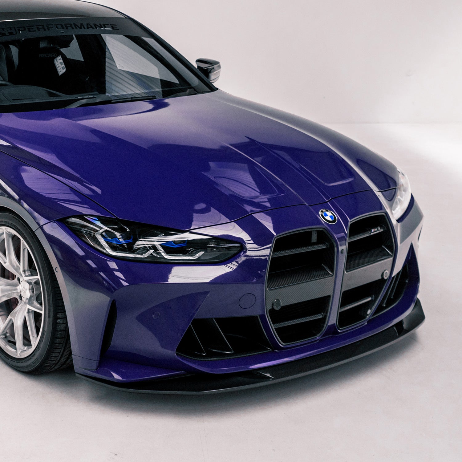 MHC+ BMW M3/M4 SP1 Front Splitter In Pre Preg Carbon Fibre (G80/G81/G82/G83)-CCO