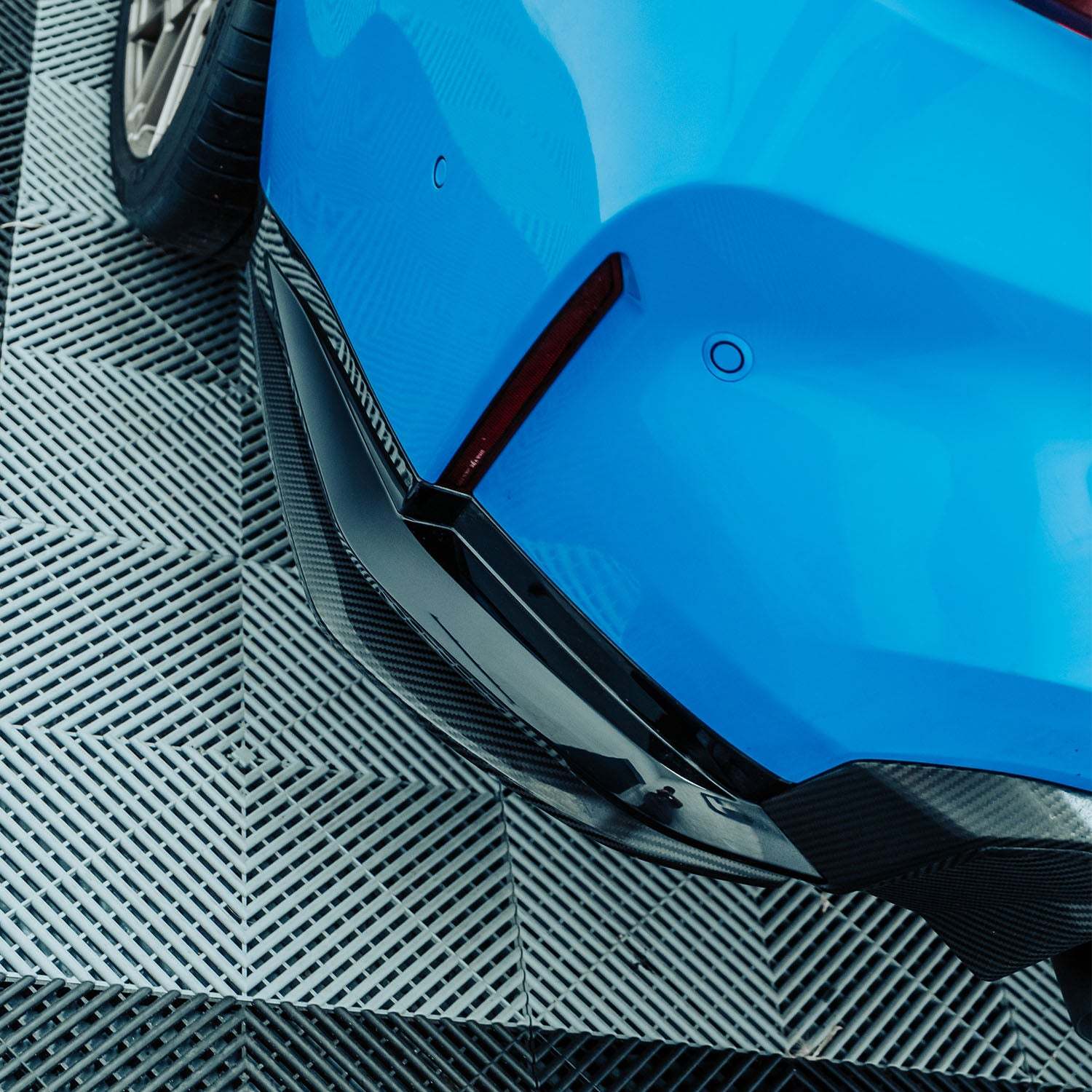 MHC+ BMW M3 SS1 Rear Side Splitters In Gloss Pre Preg Carbon Fibre (G80/G81)-CCO