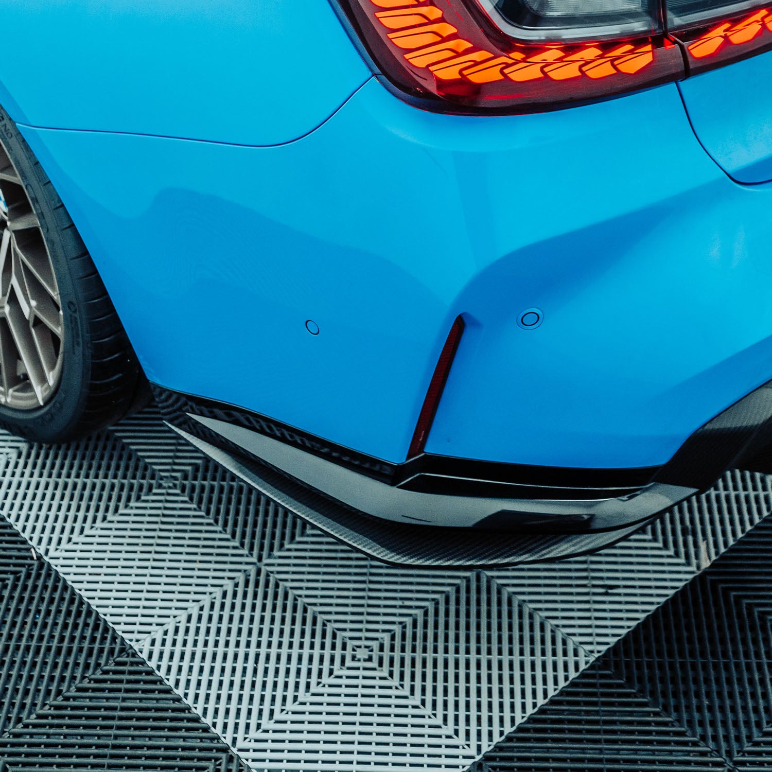 MHC+ BMW M3 SS1 Rear Side Splitters In Gloss Pre Preg Carbon Fibre (G80/G81)-CCO