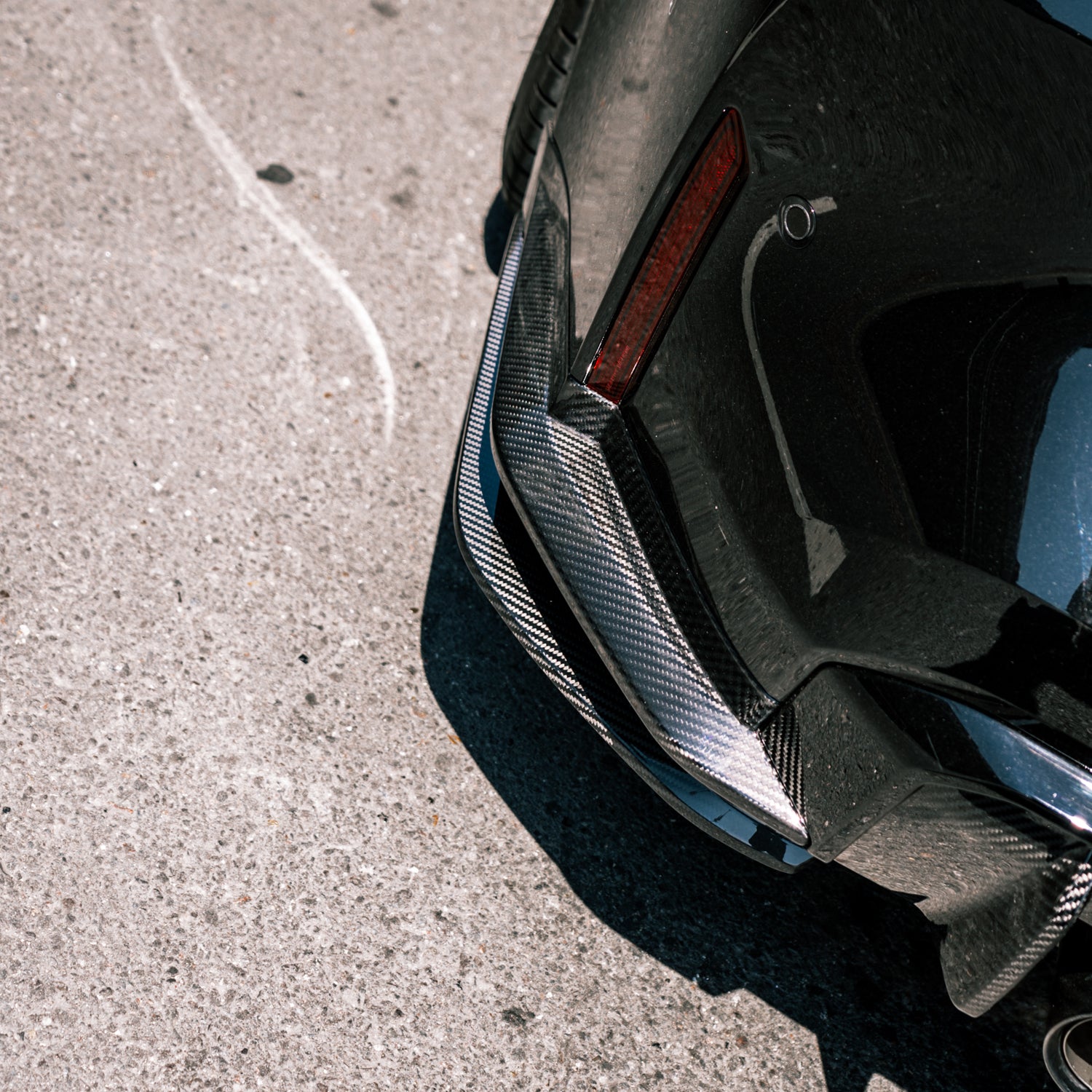 MHC+ BMW M4 SS1 Rear Side Splitters In Gloss Pre Preg Carbon Fibre (G82/G83)-CCO