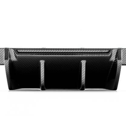 MHC+ BMW M2 G87 Edition 1 Rear Diffuser 3pcs In Pre Preg Gloss Carbon Fibre (G87)-CCO