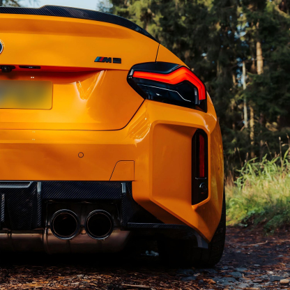 MHC+ BMW M2 G87 Edition 1 Rear Diffuser 3pcs In Pre Preg Gloss Carbon Fibre (G87)-CCO