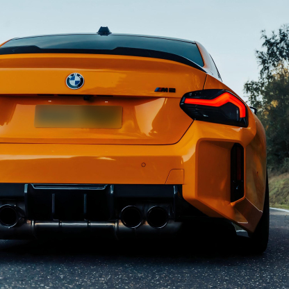 MHC+ BMW M2 G87 Edition 1 Rear Diffuser 3pcs In Pre Preg Gloss Carbon Fibre (G87)-CCO