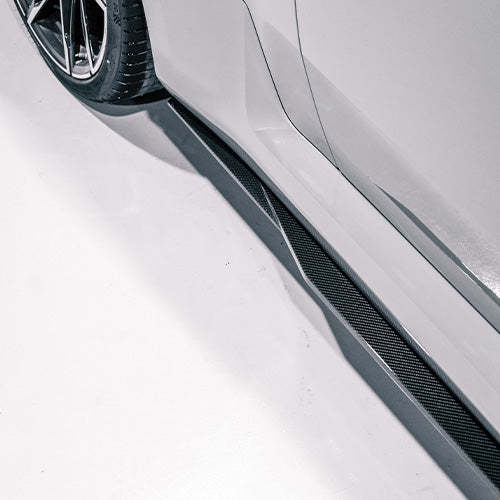 MHC+ BMW M2 G87 Edition 1 Side Skirts In Pre Preg Gloss Carbon Fibre (G87)-CCO