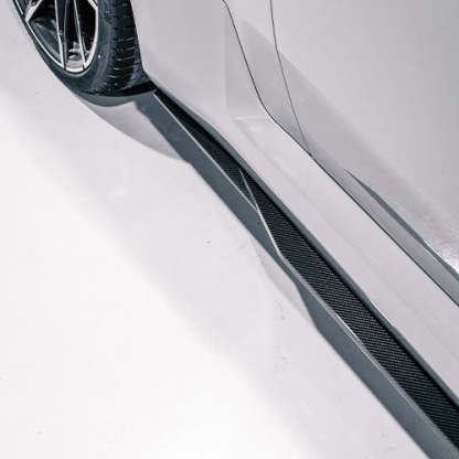 MHC+ BMW M2 G87 Edition 1 Side Skirts In Pre Preg Gloss Carbon Fibre (G87)-CCO