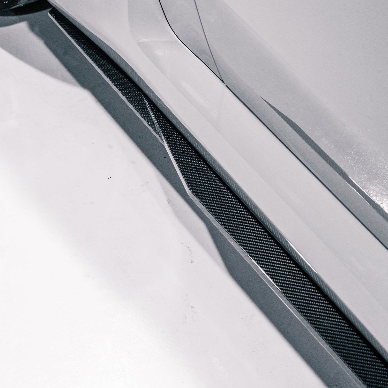 MHC+ BMW M2 G87 Edition 1 Side Skirts In Pre Preg Gloss Carbon Fibre (G87)-CCO