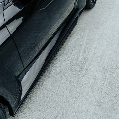 MHC+ BMW M2 G87 Edition 1 Side Skirts In Pre Preg Gloss Carbon Fibre (G87)-CCO