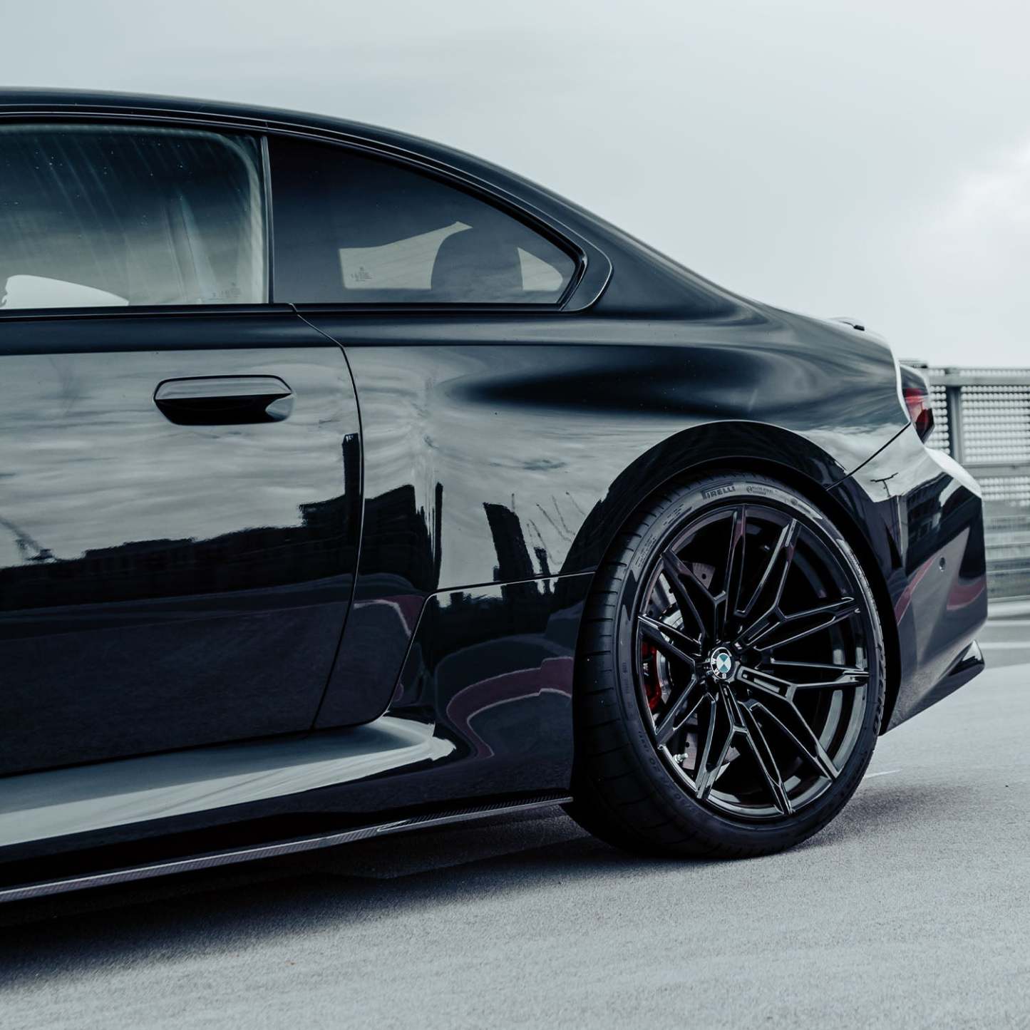 MHC+ BMW M2 G87 Edition 1 Side Skirts In Pre Preg Gloss Carbon Fibre (G87)-CCO