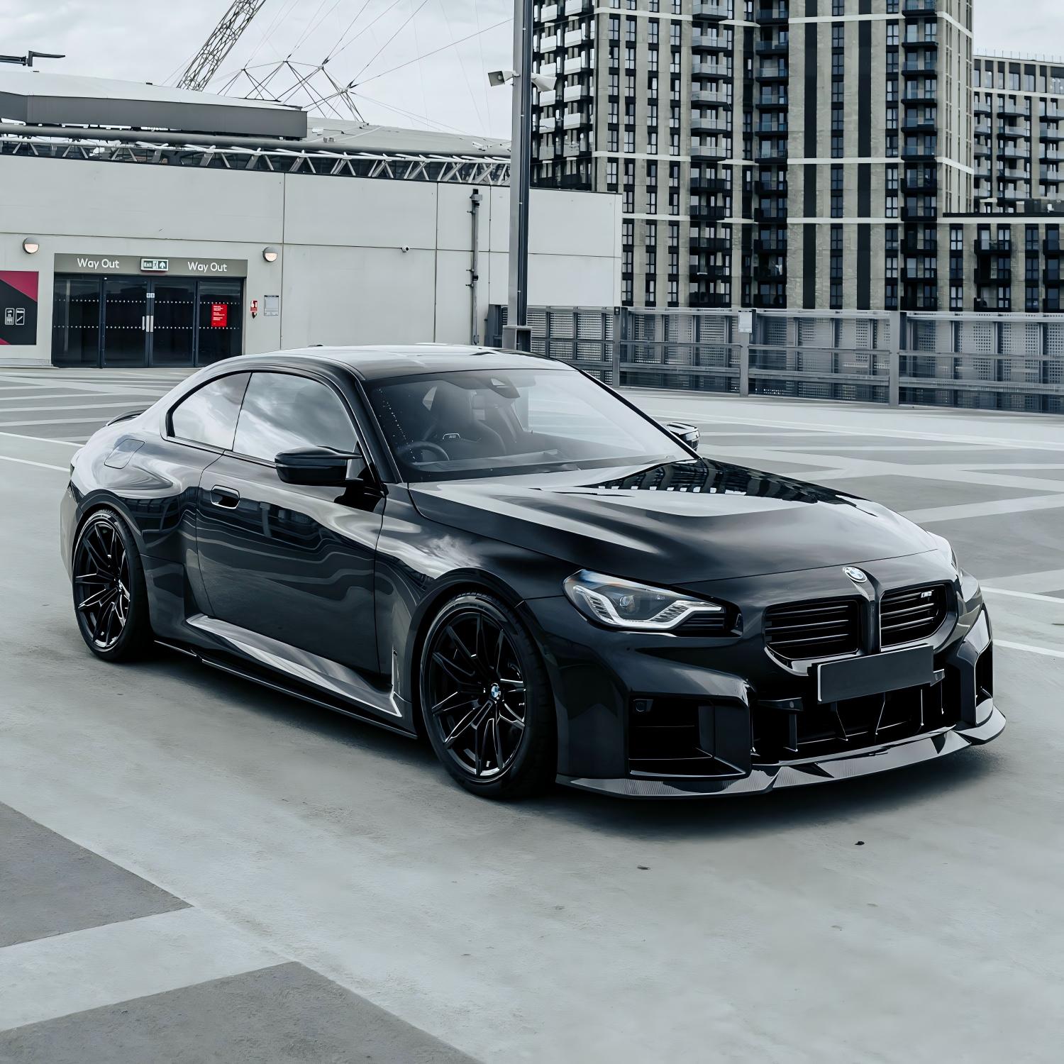 MHC+ BMW M2 G87 Edition 1 Side Skirts In Pre Preg Gloss Carbon Fibre (G87)-CCO