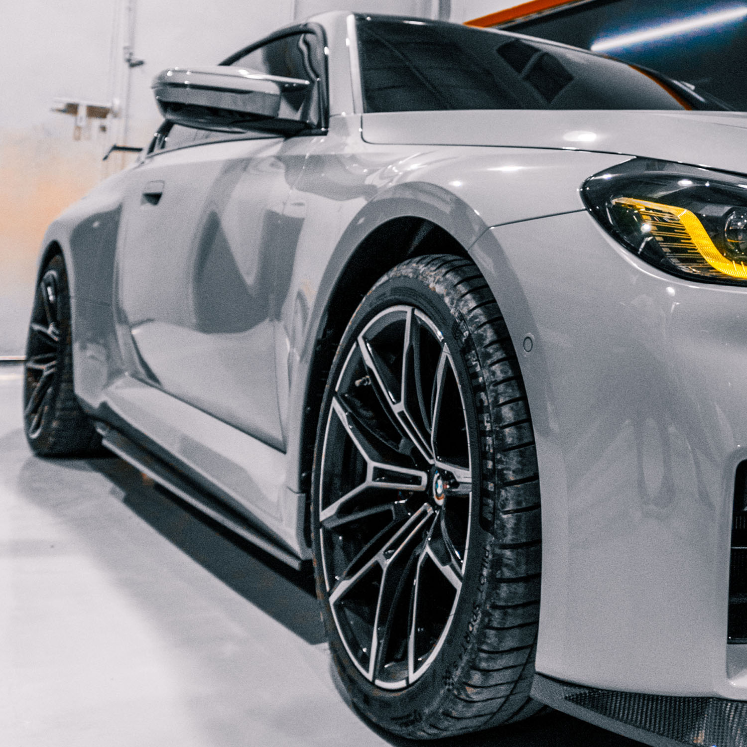 MHC+ BMW M2 G87 Edition 1 Side Skirts In Pre Preg Gloss Carbon Fibre (G87)-CCO
