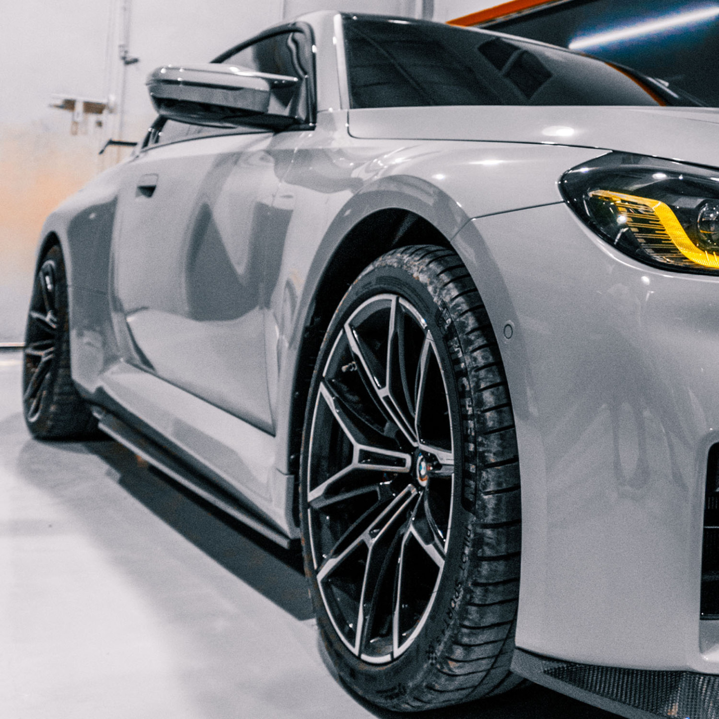 MHC+ BMW M2 G87 Edition 1 Side Skirts In Pre Preg Gloss Carbon Fibre (G87)-CCO
