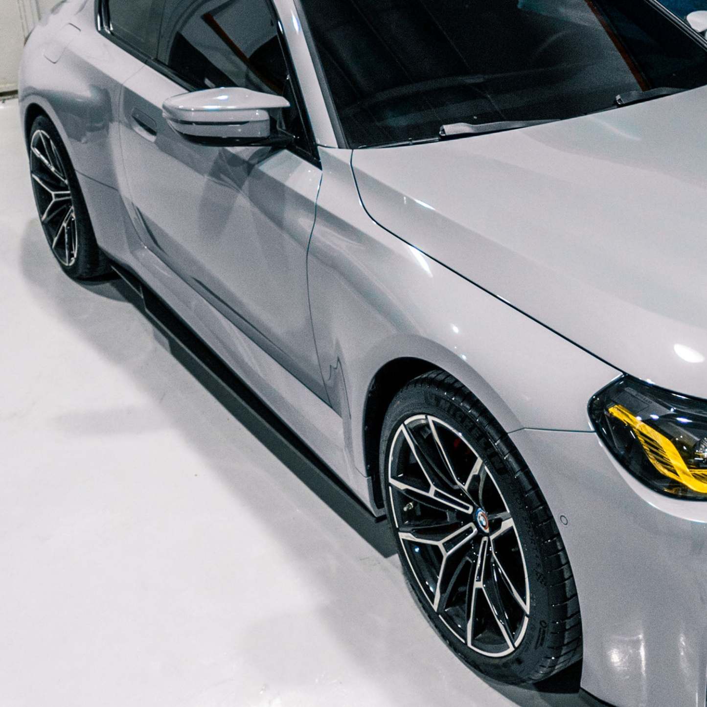 MHC+ BMW M2 G87 Edition 1 Side Skirts In Pre Preg Gloss Carbon Fibre (G87)-CCO