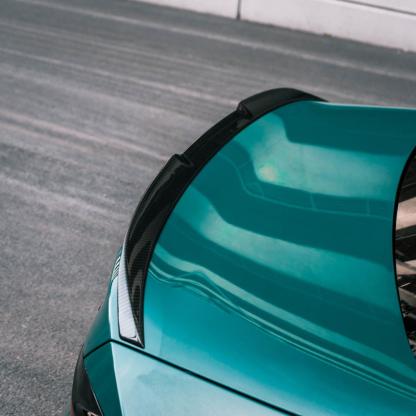MHC+ BMW M2/M240i V Style Rear Spoiler In Pre Preg Carbon Fibre (G87/G42)-CCO