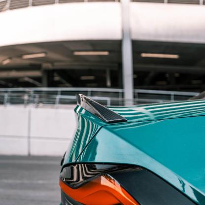 MHC+ BMW M2/M240i V Style Rear Spoiler In Pre Preg Carbon Fibre (G87/G42)-CCO