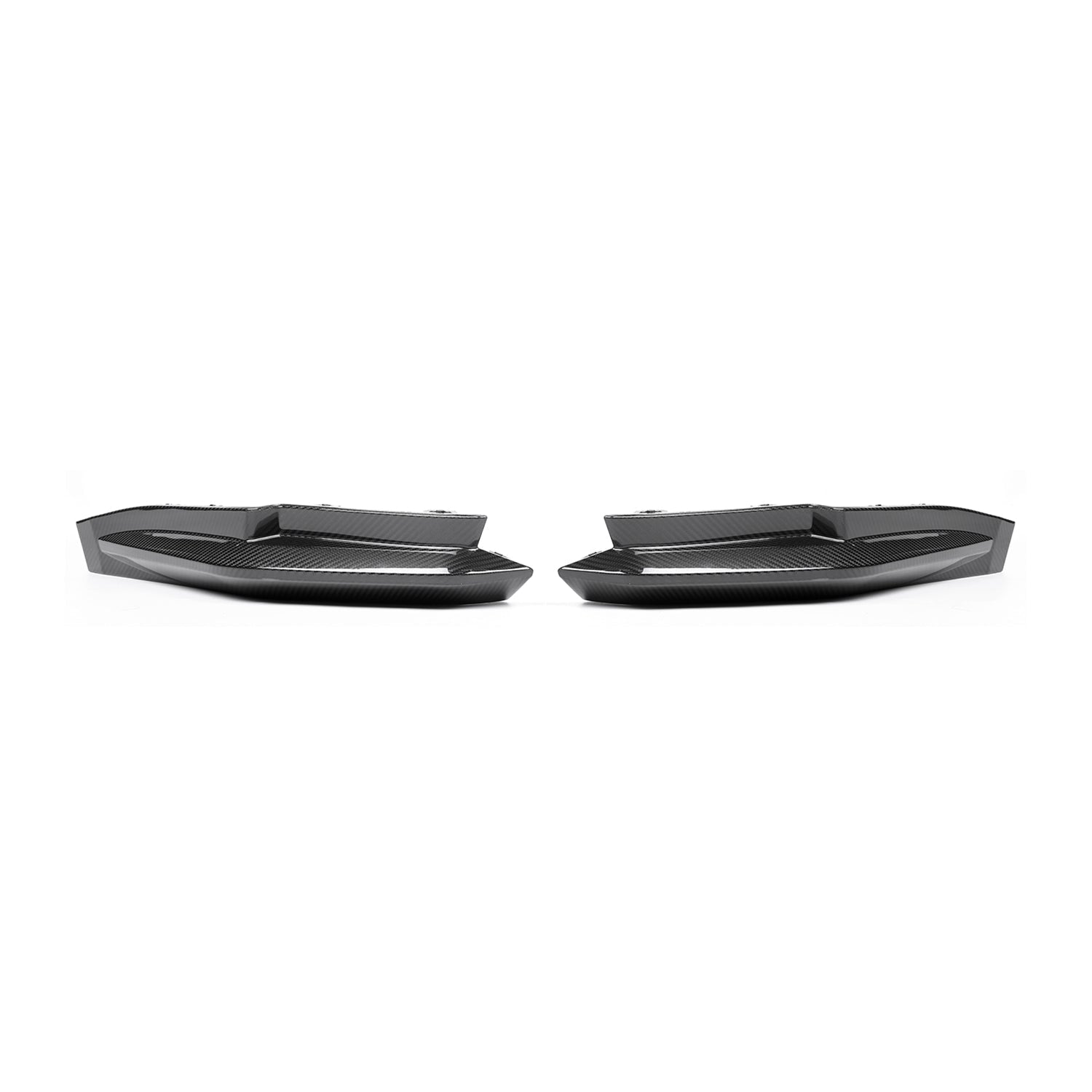 MHC+ BMW M4 OEM Style Replacement Rear Side Diffusers In Pre Preg Carbon Fibre (G82/G83)-CCO