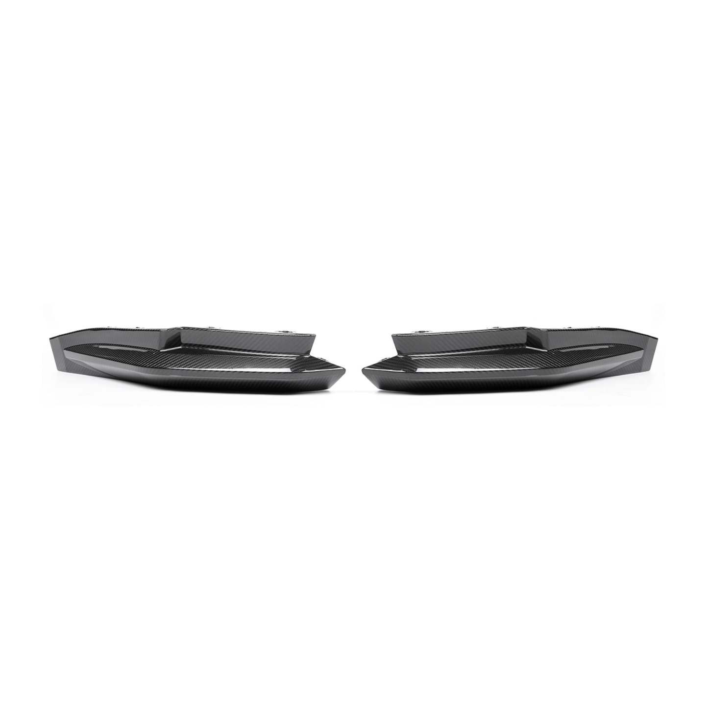 MHC+ BMW M4 OEM Style Replacement Rear Side Diffusers In Pre Preg Carbon Fibre (G82/G83)-CCO