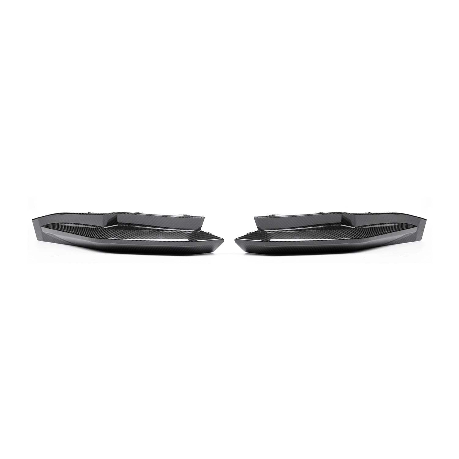 MHC+ BMW M4 OEM Style Replacement Rear Side Diffusers In Pre Preg Carbon Fibre (G82/G83)-CCO