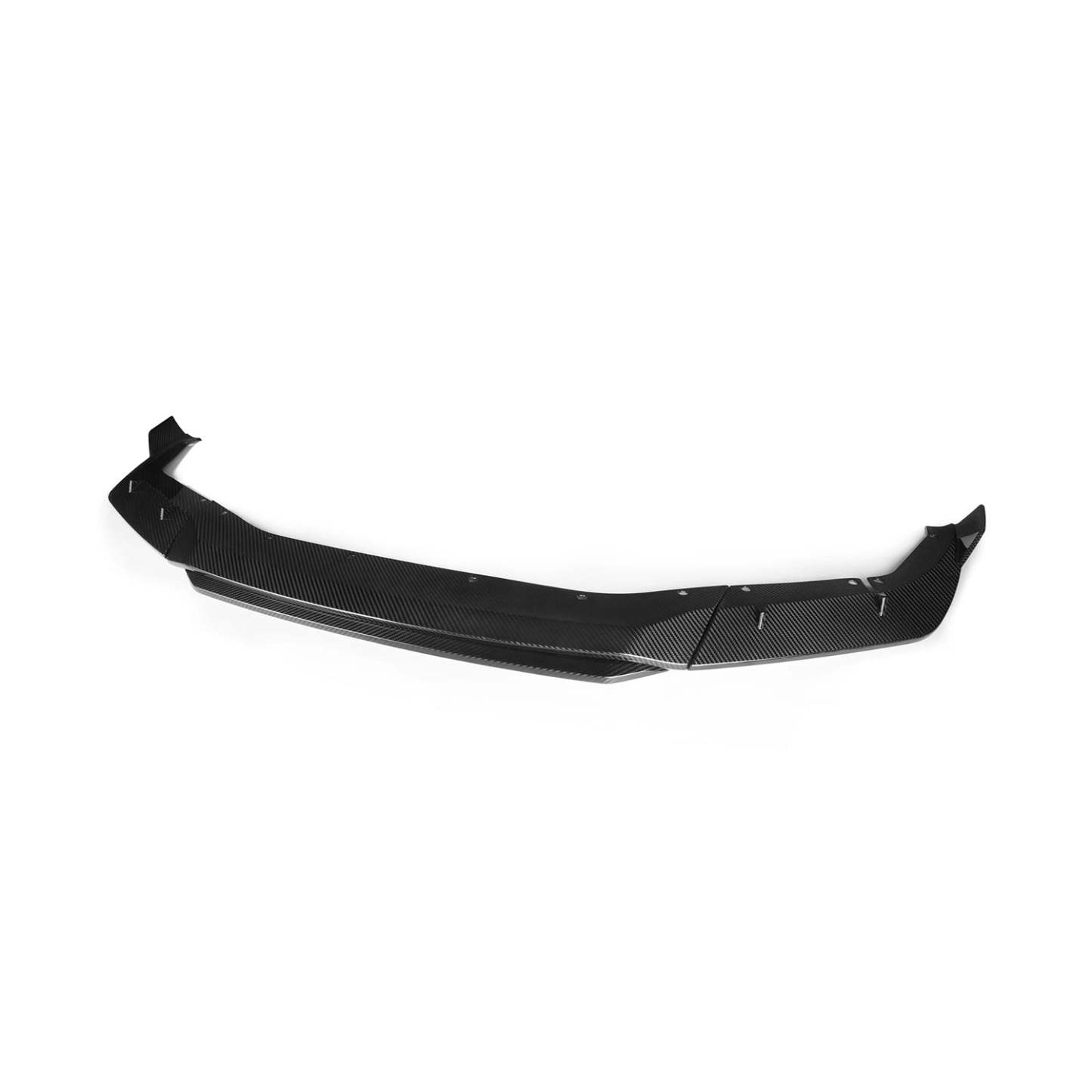 MHC+ BMW M5 Pre LCI Low Line Front Splitter In Pre Preg Gloss Carbon Fibre (F90)-CCO