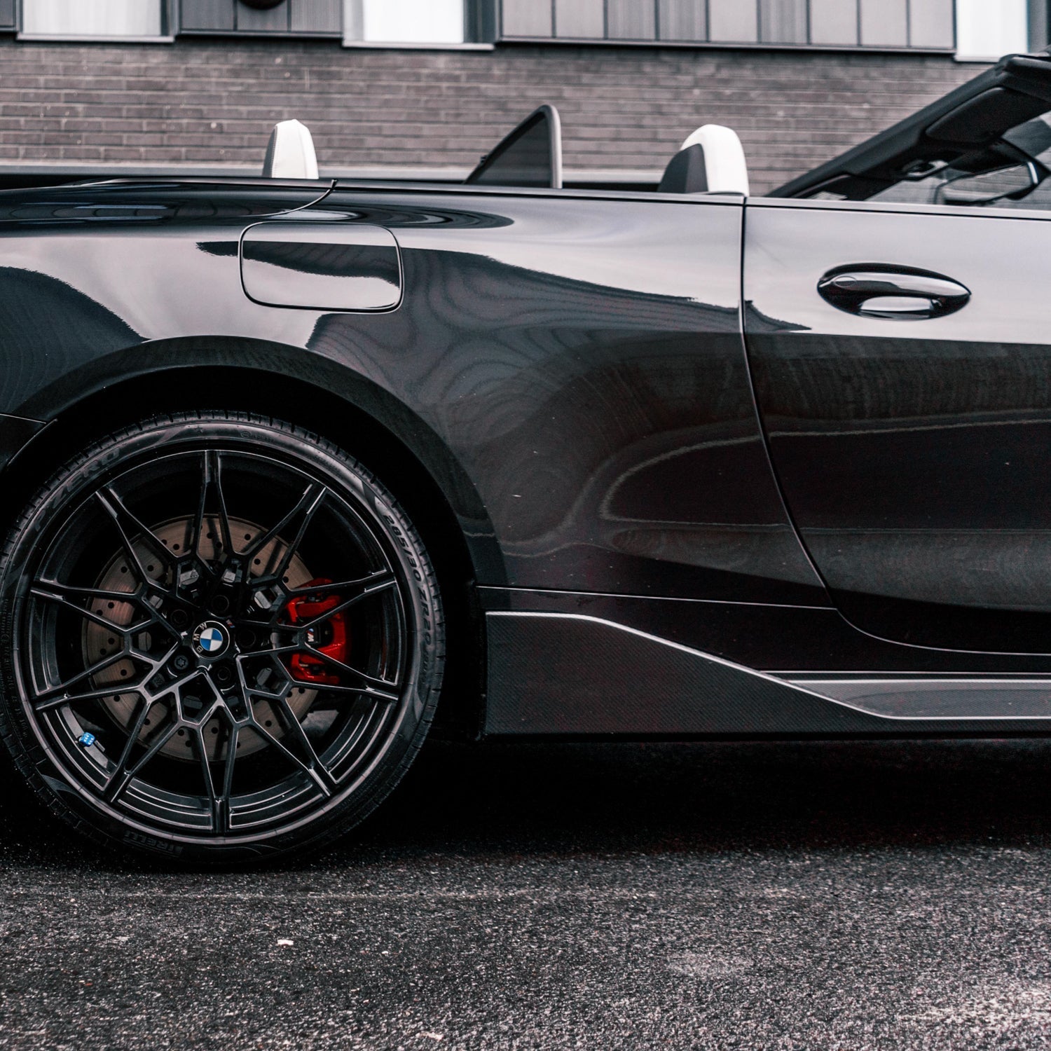 MHC+ BMW M4 Performance Style Side Skirts In Pre Preg Carbon Fibre (G82/G83)-CCO