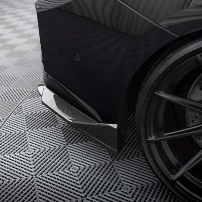 Maxton Design BMW M2 G87 Rear Side Splitters In Gloss Carbon Fibre (G87)-CCO