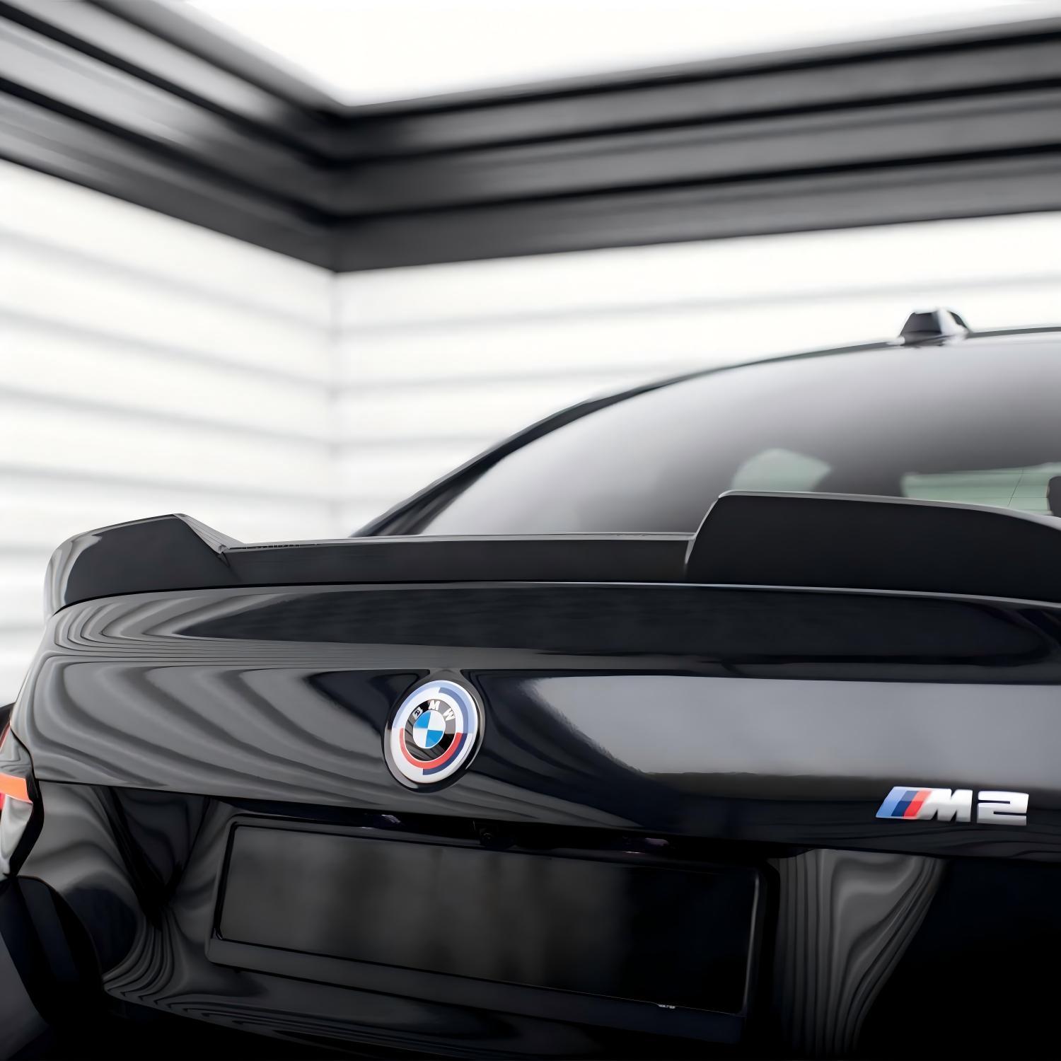 Maxton Design BMW M2 G87 Rear Spoiler In Gloss Carbon Fibre (G87)-CCO