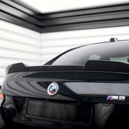 Maxton Design BMW M2 G87 Rear Spoiler In Gloss Carbon Fibre (G87)-CCO