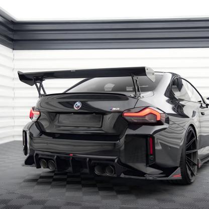 Maxton Design BMW M2 G87 Rear Wing In Gloss Carbon Fibre (G87)-CCO