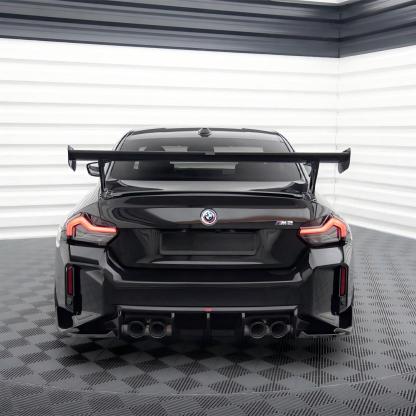 Maxton Design BMW M2 G87 Rear Wing In Gloss Carbon Fibre (G87)-CCO