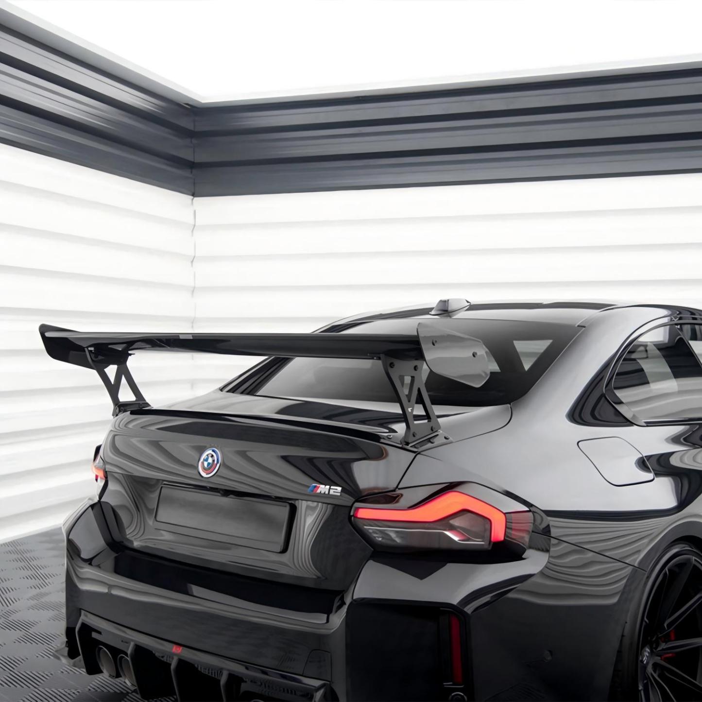 Maxton Design BMW M2 G87 Rear Wing In Gloss Carbon Fibre (G87)-CCO