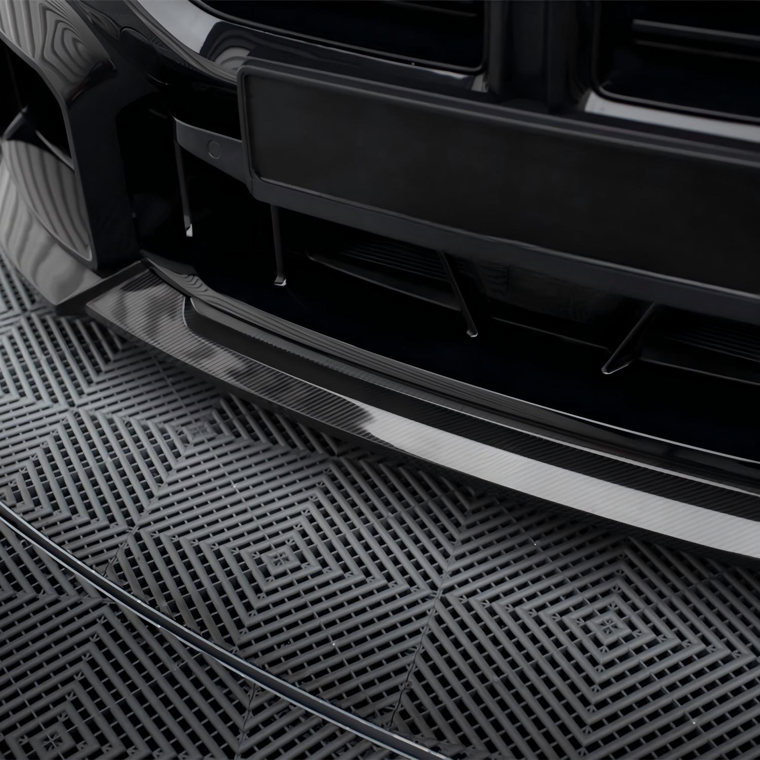 Maxton Design BMW M2 G87 V1 Front Splitter In Gloss Carbon Fibre (G87)-CCO