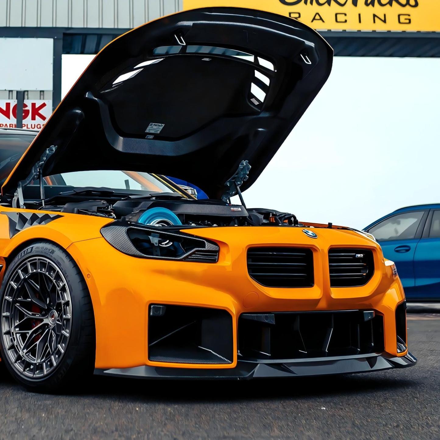 Project Gamma BMW G87 M2 Carbon Fibre Headlight Delete Intake Duct-CCO