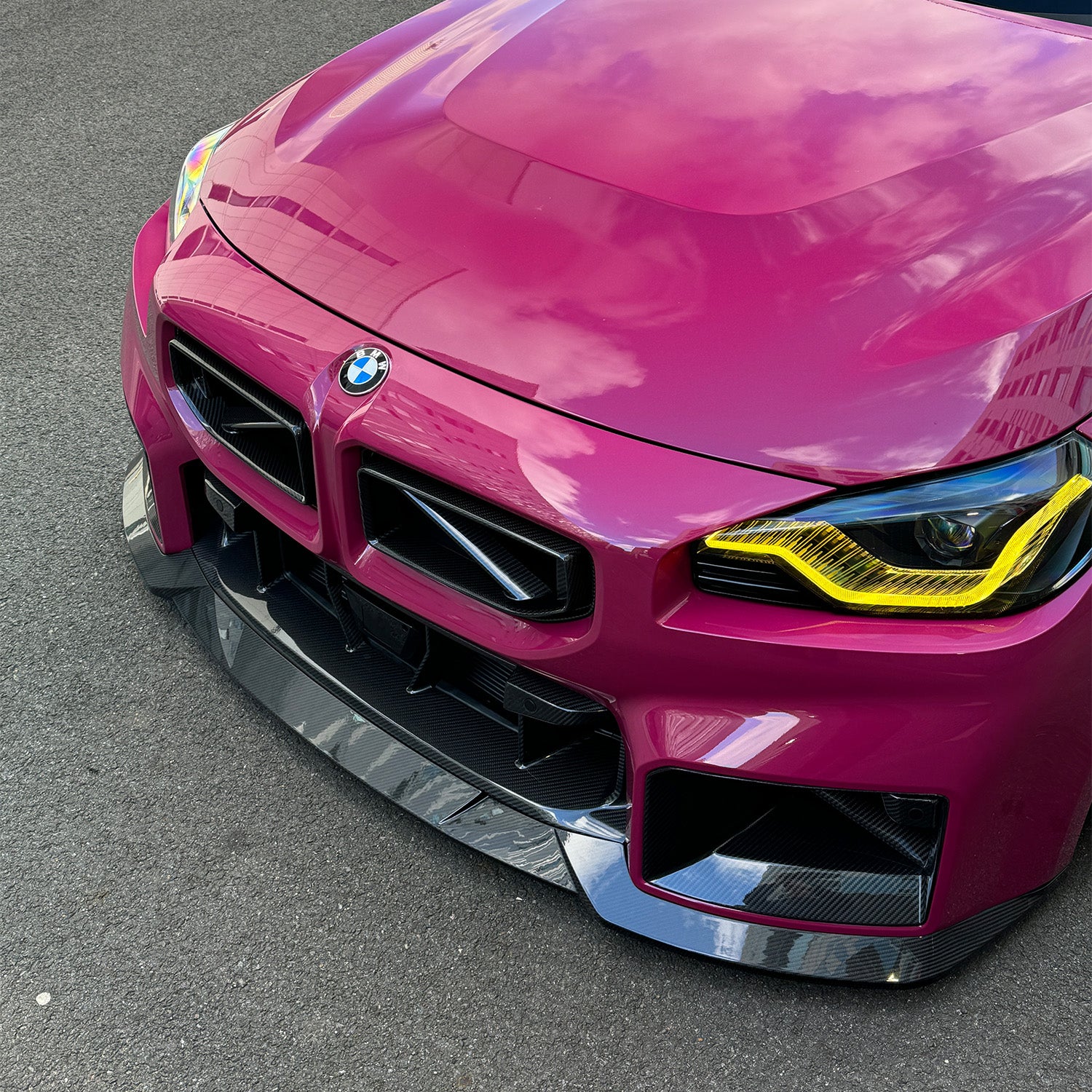 R44 BMW G87 M2 Carbon Fibre Front Styling Kit-CCO