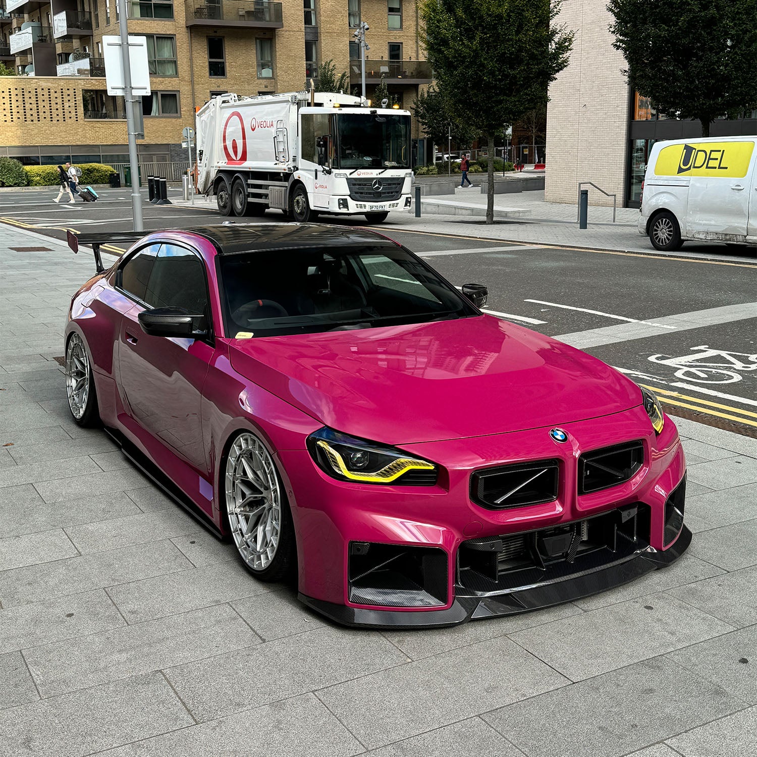 R44 BMW G87 M2 Carbon Fibre Front Styling Kit-CCO