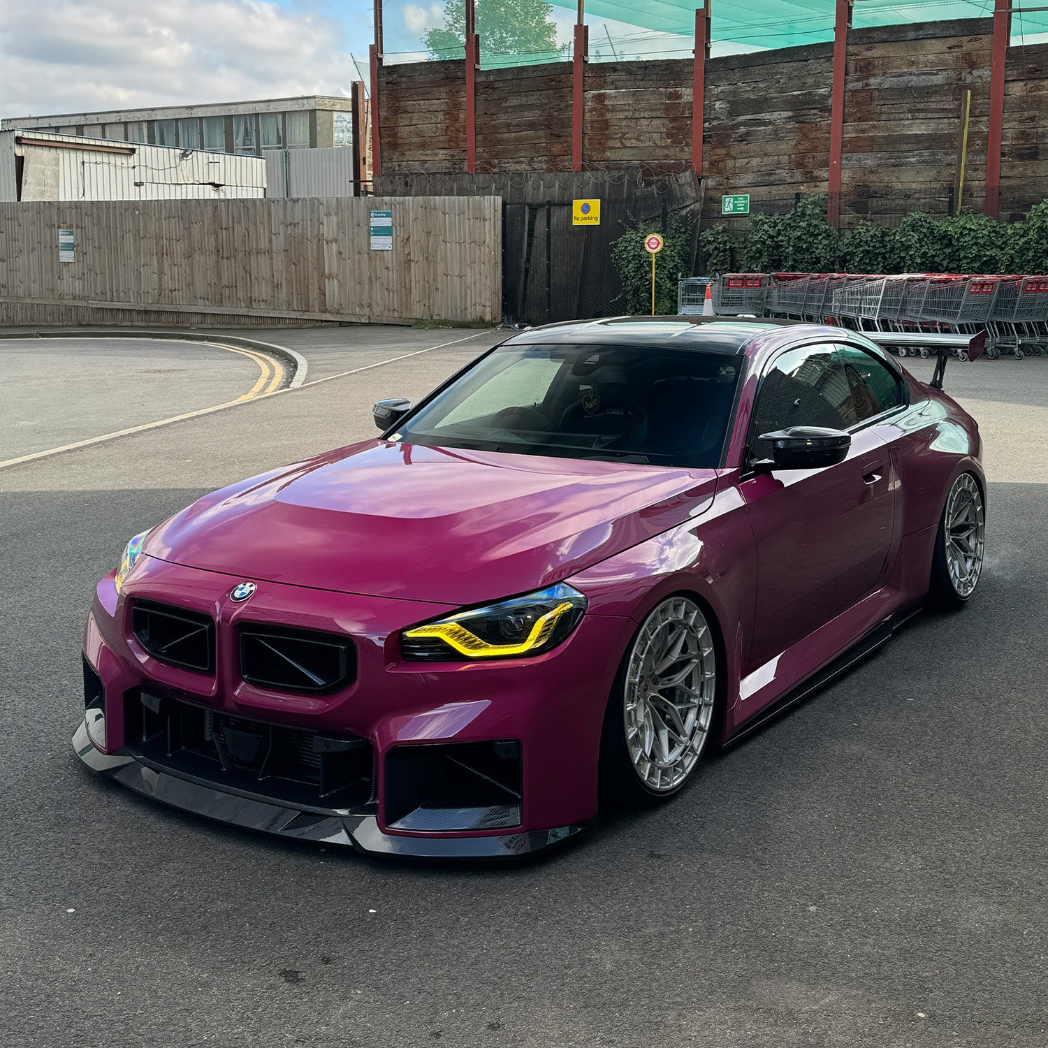R44 BMW G87 M2 Carbon Fibre Front Styling Kit-CCO