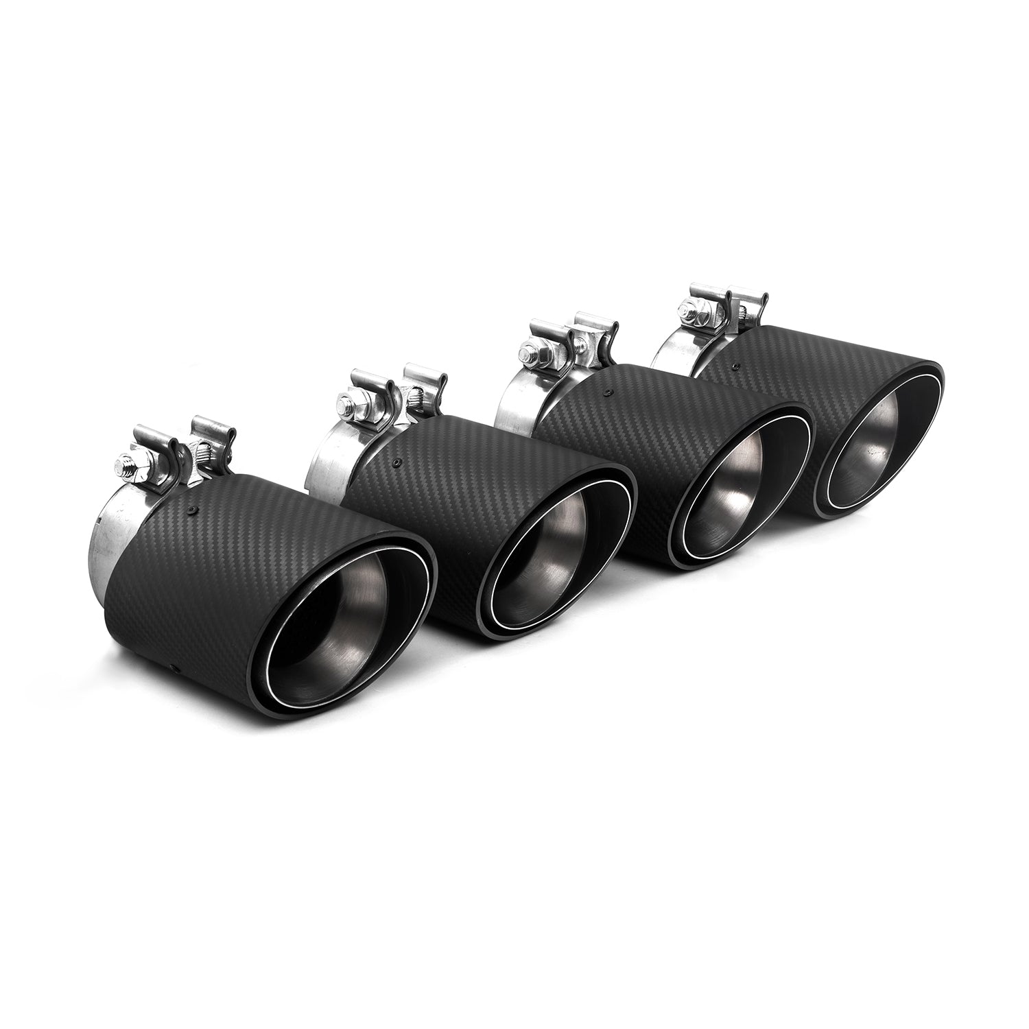 R44 BMW G90 & G99 M5 Carbon Fibre Exhaust Tips Set-CCO