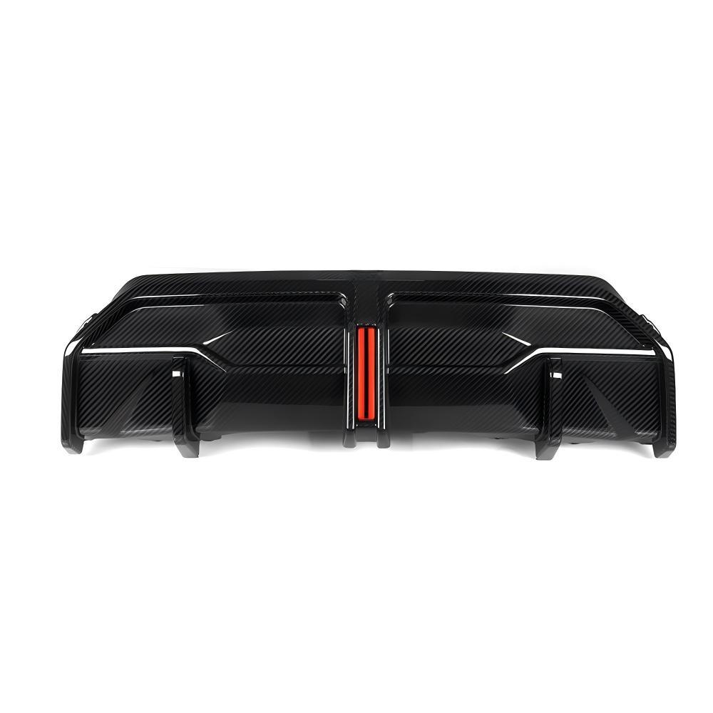 SQ Rear Diffuser Gloss Carbon Fiber For BMW G42 M240i