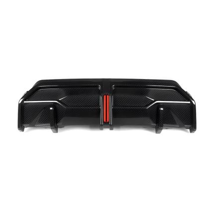 SQ Rear Diffuser Gloss Carbon Fiber For BMW G42 M240i