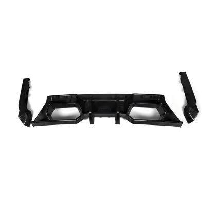 SooQoo BMW G87 M2 Rear Diffuser In Gloss Carbon Fibre-CCO