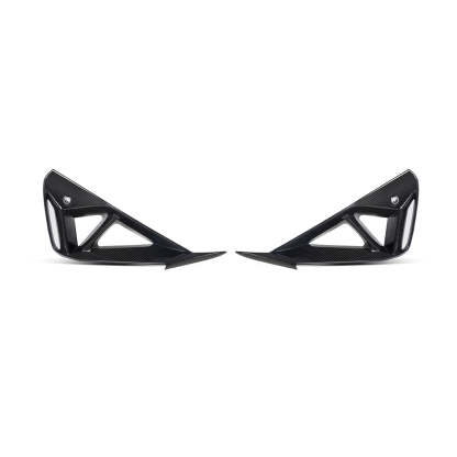 SooQoo BMW G42 M240i Front Ducts In Gloss Carbon Fibre-CCO