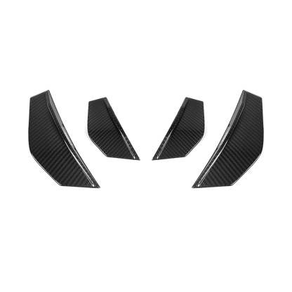 SooQoo BMW F87 M2 Front Canards In Gloss Carbon Fibre-CCO